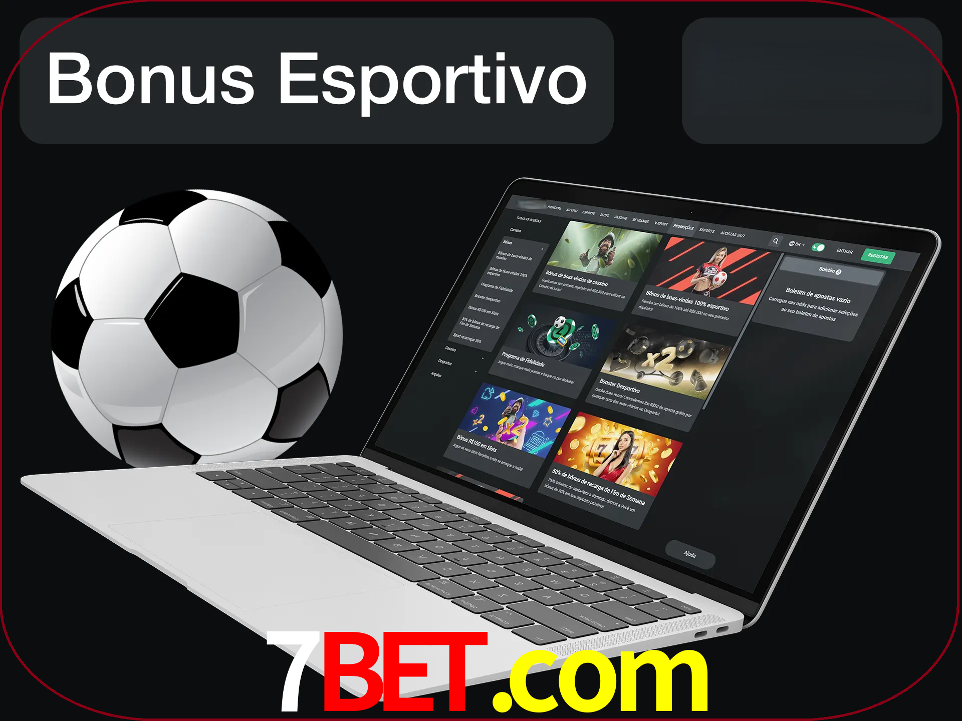 Antes de começar a apostar, use o bônus esportivo.