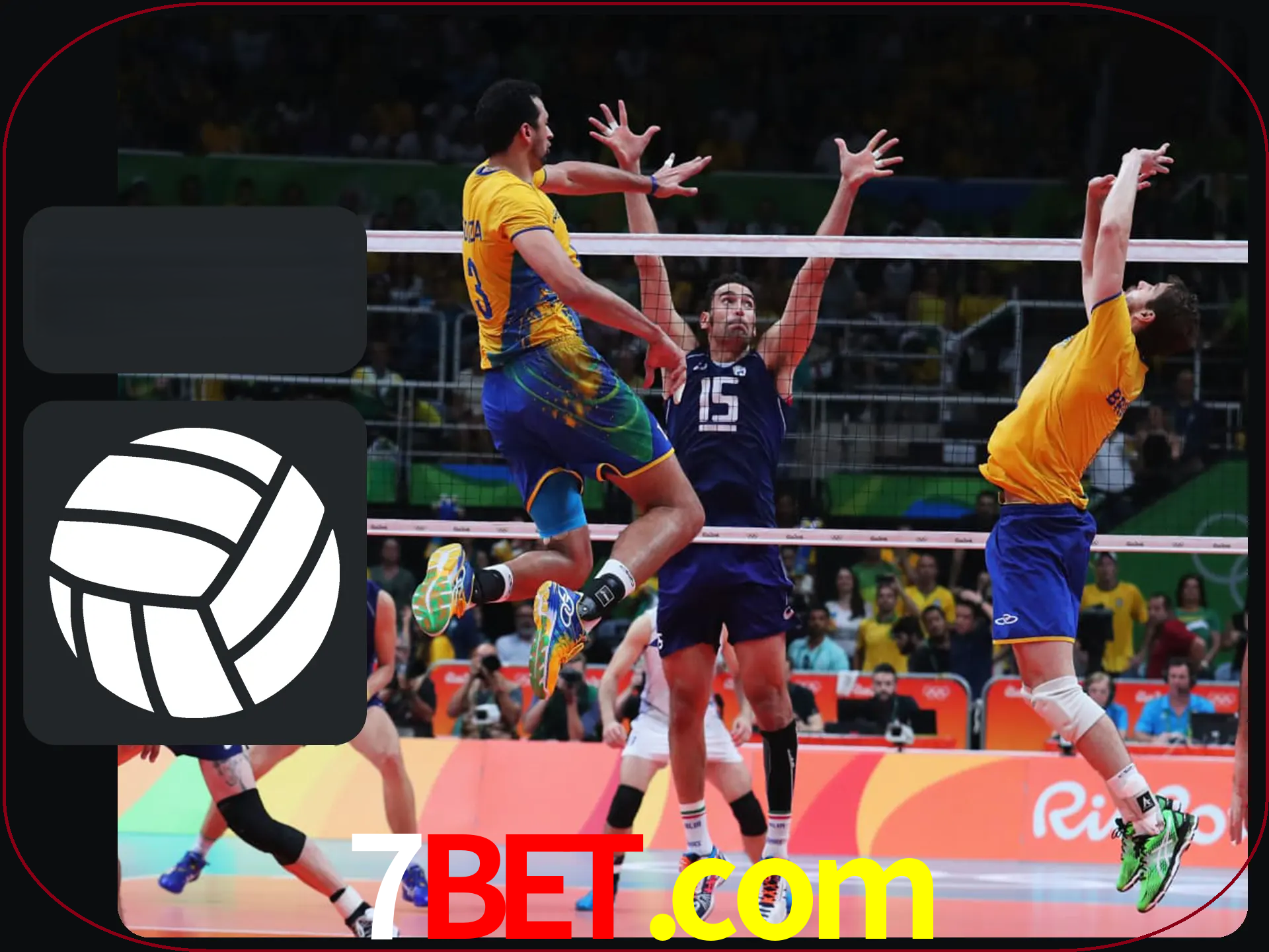 Fazer enormes ganhos apostando nas equipes de vôlei.
